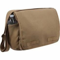 Army Navy Store Mocha Brown - Heavyweight Classic Messenger Bag