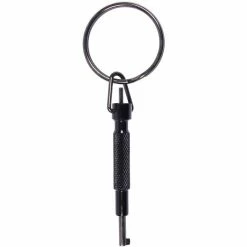 Rothco Black - Law Enforcement Cylinder Swivel Handcuff Key Pocket Tools / Knife Accessories