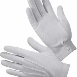 Rothco White - Gripper Dot Dress Parade Gloves