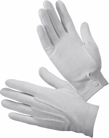 Rothco White - Gripper Dot Dress Parade Gloves 3 Rothco White - Gripper Dot Dress Parade Gloves