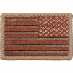 Rothco Multicam - Reversed US Flag Sew On Patch