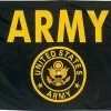 Rothco Black - UNITED STATES ARMY Flag With Gold Lettering 3' X 5' 1 Rothco Black - UNITED STATES ARMY Flag With Gold Lettering 3' X 5'