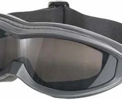 Rothco Black - SporTec Tactical Goggles - Smoke Lens