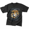 Rothco Shirts Black - MARINES T-Shirt With USMC Emblem