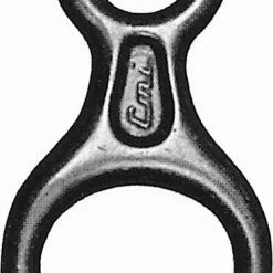 Rothco Paracord / Rope / Rappelling Gear Black - Figure 8 Ring - Aluminum