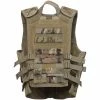 Army Navy Store Vests Multicam Camouflage - Kids MOLLE Compatible Cross Draw Tactical Vest