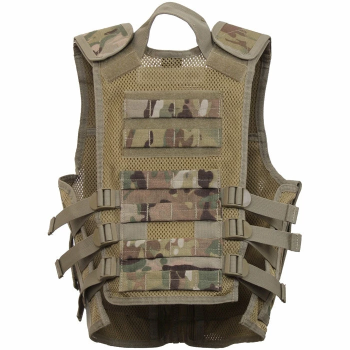 Army Navy Store Vests Multicam Camouflage - Kids MOLLE Compatible Cross Draw Tactical Vest 3 Army Navy Store Vests Multicam Camouflage - Kids MOLLE Compatible Cross Draw Tactical Vest