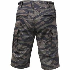 Rothco Tiger Stripe Camouflage - Long Length Camo BDU Shorts