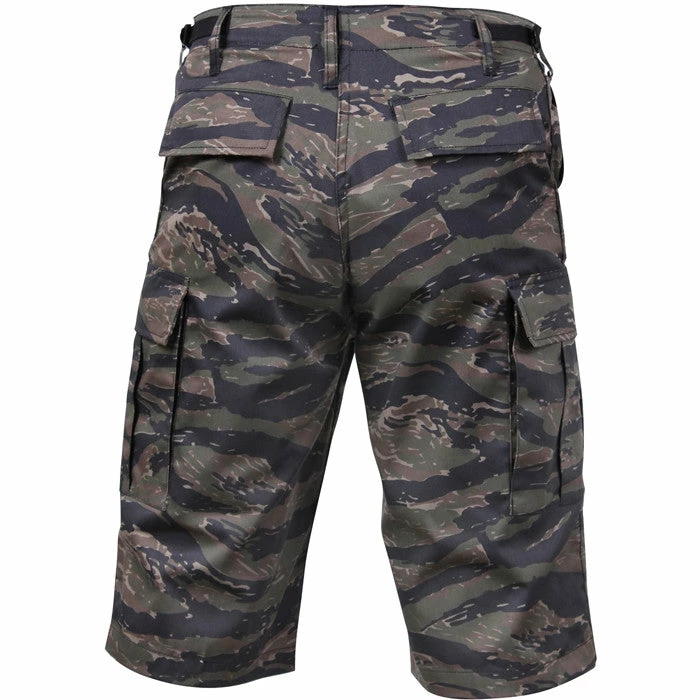 Rothco Tiger Stripe Camouflage - Long Length Camo BDU Shorts 3 Rothco Tiger Stripe Camouflage - Long Length Camo BDU Shorts