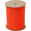 Rothco Safety Orange - Military Grade 550 LB Tested Type III Paracord Rope 1000' - Nylon USA Made Paracord / Rope / Rappelling Gear