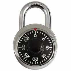 Rothco Law Enforcement Gear Stainless Steel Combination Padlock