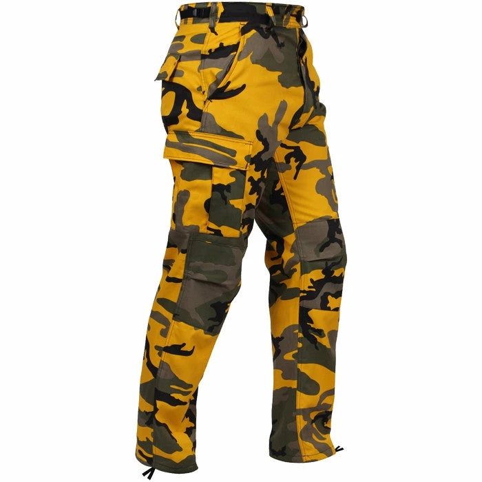 Rothco Stinger Yellow Camouflage - Military BDU Pants - Polyester Cotton Twill 5 Rothco Stinger Yellow Camouflage - Military BDU Pants - Polyester Cotton Twill