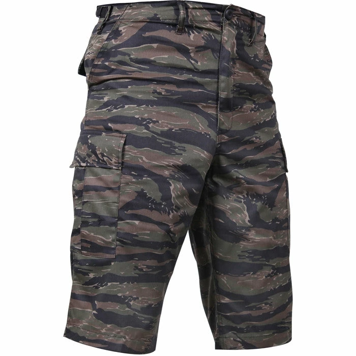 Rothco Tiger Stripe Camouflage - Long Length Camo BDU Shorts 5 Rothco Tiger Stripe Camouflage - Long Length Camo BDU Shorts