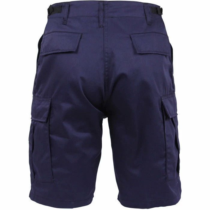 Rothco Navy Blue - Military Cargo BDU Shorts - Polyester Cotton Twill 4 Rothco Navy Blue - Military Cargo BDU Shorts - Polyester Cotton Twill