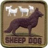 Rothco Sheep Dog Patch With Hook Back
