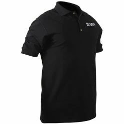 Rothco Black - Two Sided Law Enforcement SECURITY Golf Shirt Shirts