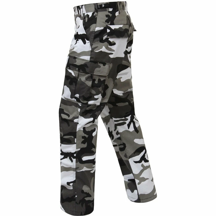 Rothco City Camouflage - Military BDU Pants - Polyester Cotton Twill 4 Rothco City Camouflage - Military BDU Pants - Polyester Cotton Twill