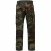 Rothco Woodland Camouflage - Military BDU Pants With Zipper Fly - Cotton Polyester Twill