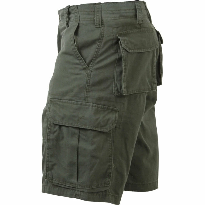 Rothco Olive Drab - Military Vintage Paratrooper Cargo Shorts 3 Rothco Olive Drab - Military Vintage Paratrooper Cargo Shorts