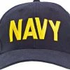 Rothco Headwear Navy Blue - NAVY Adjustable Cap With Gold Lettering