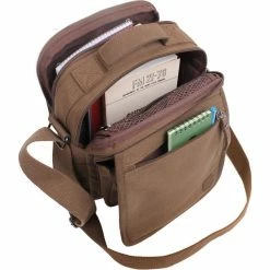 Army Navy Store Bags Brown - Daily Organizer And Travel Shoulder Bag