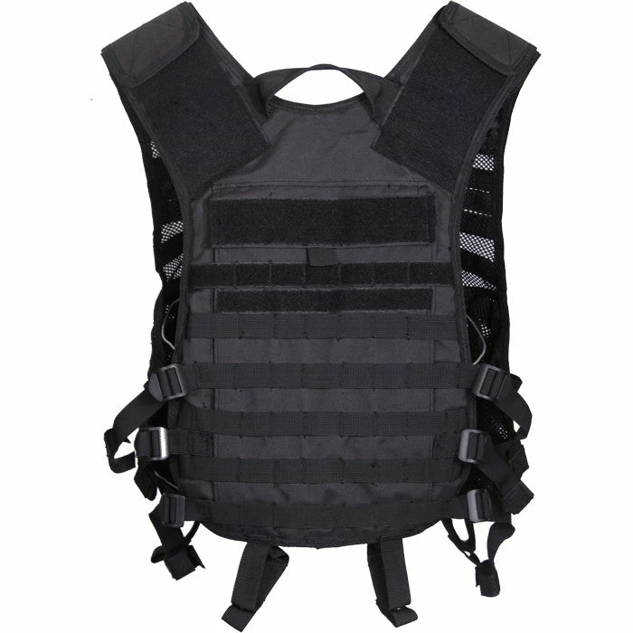 Army Navy Store Vests Black - Tactical Lightweight MOLLE Utility Vest 3 Army Navy Store Vests Black - Tactical Lightweight MOLLE Utility Vest