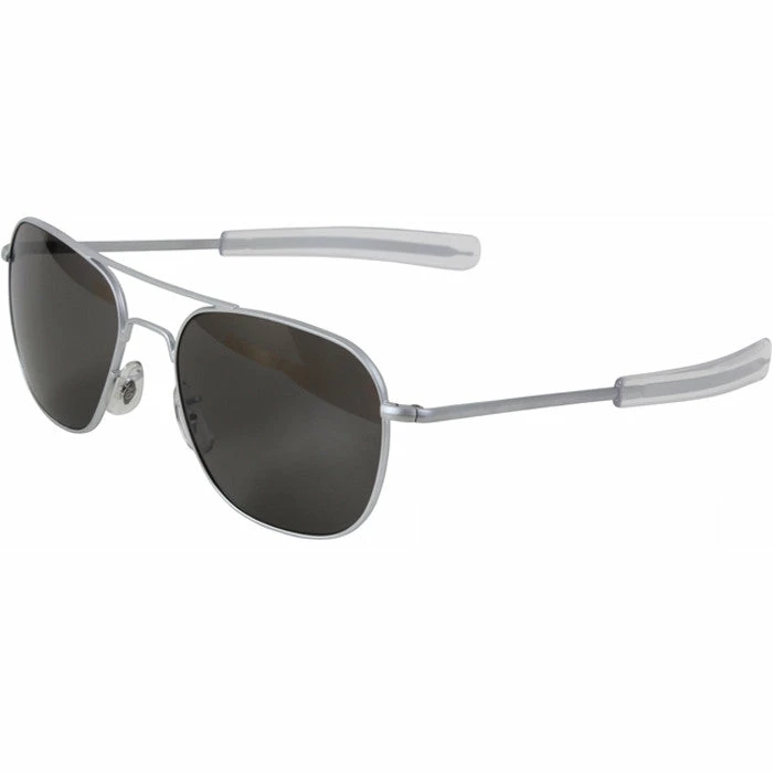Army Navy Store American Optics Matte Silver - Genuine GI 57mm Air Force Pilots Sunglasses With Case - USA Made Sunglasses / Goggles / Optics 5 Army Navy Store American Optics Matte Silver - Genuine GI 57mm Air Force Pilots Sunglasses With Case - USA Made Sunglasses / Goggles / Optics