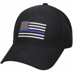 Rothco Support The Police Blue Line Flag Adjustable Low Profile Cap