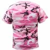 Rothco Pink Camouflage - Military T-Shirt Shirts 2 Rothco Pink Camouflage - Military T-Shirt Shirts