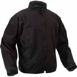 Rothco Black - Tactical Lightweight Covert Operations Soft Shell Jacket Jackets / Coats
