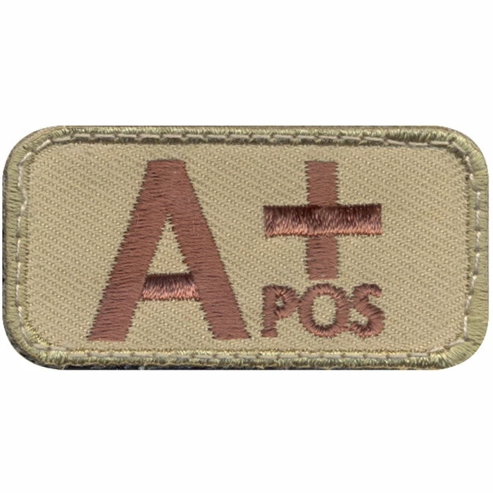 Rothco A Positive Blood Type Morale Patch Patches 3 Rothco A Positive Blood Type Morale Patch Patches