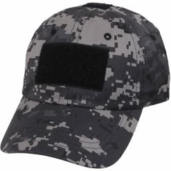 Rothco Subdued Urban Digital Camouflage - Military Adjustable Tactical Operator Cap Headwear