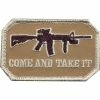 Rothco Come And Take It Patch With Hook Back