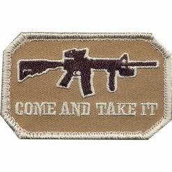 Rothco Come And Take It Patch With Hook Back