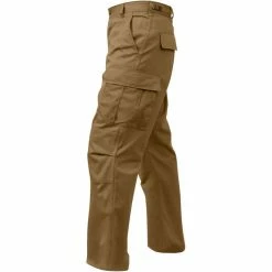 Rothco Coyote Brown - Military BDU Pants - Cotton Polyester Twill