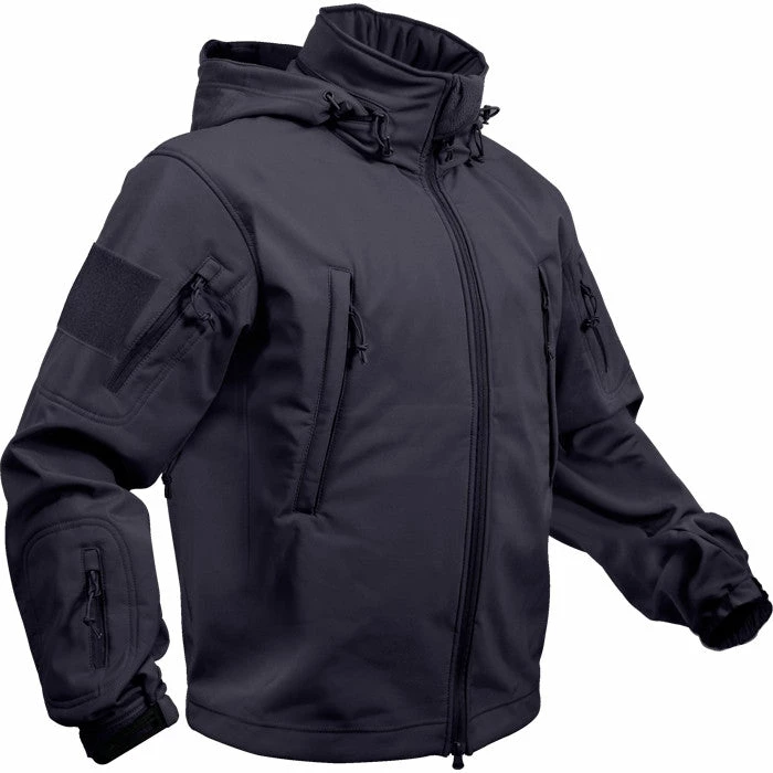 Rothco Jackets / Coats Navy Blue - Tactical Special Operations Soft Shell Jacket 3 Rothco Jackets / Coats Navy Blue - Tactical Special Operations Soft Shell Jacket