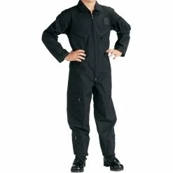 Rothco Black - Kids Air Force Style Flight Suit Coveralls