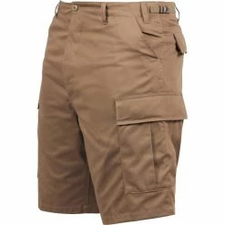 Rothco Coyote Brown - Military Cargo BDU Shorts - Polyester Cotton Twill 7 Rothco Coyote Brown - Military Cargo BDU Shorts - Polyester Cotton Twill