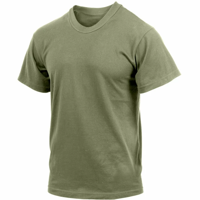 Rothco Shirts Foliage Green - Military GI Type ACU Short Sleeve T-Shirt - 100% Cotton 4 Rothco Shirts Foliage Green - Military GI Type ACU Short Sleeve T-Shirt - 100% Cotton