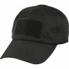 Rothco Headwear Black - Military Adjustable Tactical Operator Cap 1 Rothco Headwear Black - Military Adjustable Tactical Operator Cap