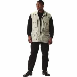 Rothco Khaki - Convertible Safari Outback Trailblazer Jacket And Vest Jackets / Coats