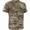 Rothco Shirts Multicam Camouflage - Military T-Shirt