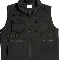 Rothco Vests Black - Kids Outdoor Ranger Vest