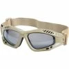 Rothco Coyote Brown - VanTec Anti-Scratch Tactical Goggles Law Enforcement Gear