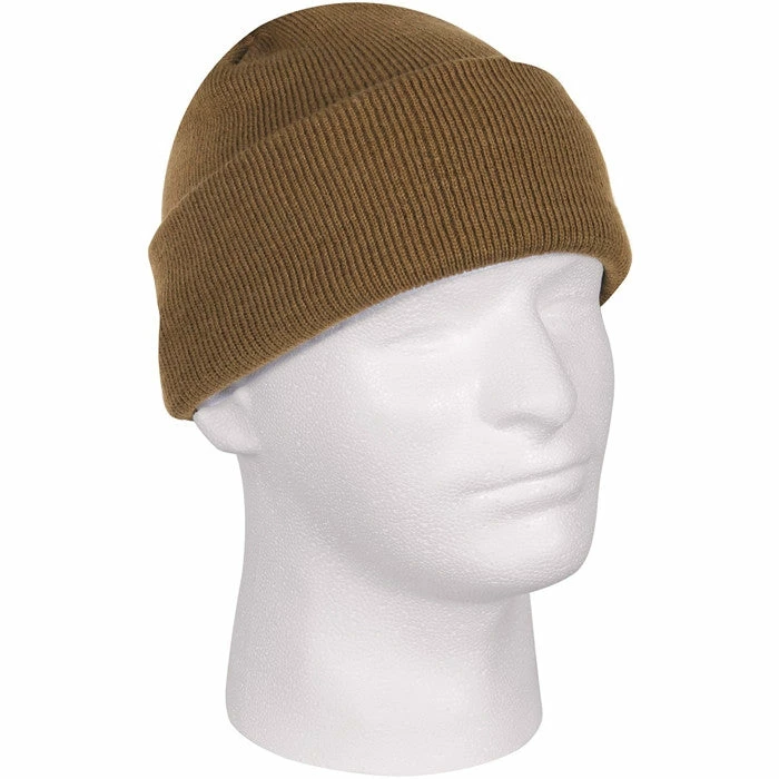 Rothco Coyote Brown - Military Watch Cap - Acrylic Headwear 3 Rothco Coyote Brown - Military Watch Cap - Acrylic Headwear