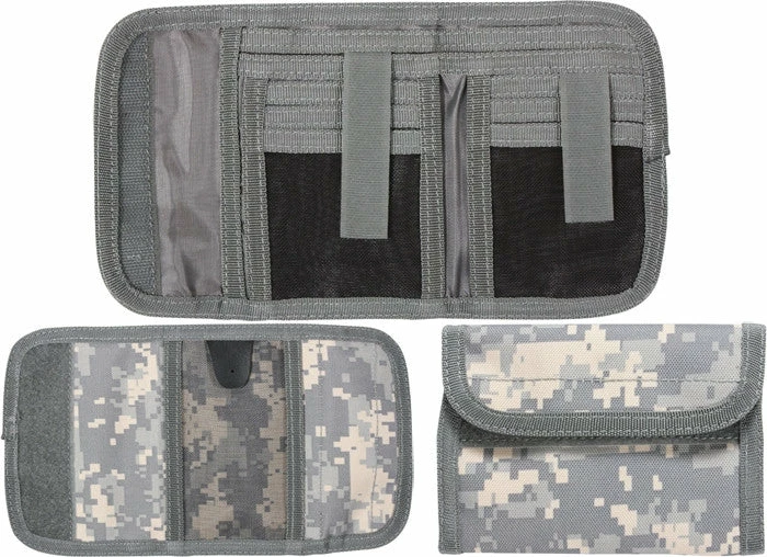 Army Navy Store ACU Digital Camouflage - Military Tactical Deluxe Tri-Fold ID Wallet 6 Army Navy Store ACU Digital Camouflage - Military Tactical Deluxe Tri-Fold ID Wallet