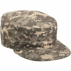 Rothco Headwear ACU Digital Camouflage - Adjustable Military Fatigue Cap - Polyester Cotton