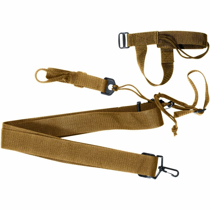 Army Navy Store Hunting / Shooting Gear Coyote Brown - Military Style 3-Point Rifle Sling 3 Army Navy Store Hunting / Shooting Gear Coyote Brown - Military Style 3-Point Rifle Sling
