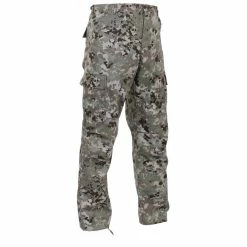 Rothco Total Terrain Camouflage - Military BDU Pants - Polyester Cotton