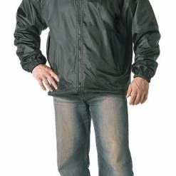 Rothco Jackets / Coats Black - Reversible Fleece-Lined Tactical Windbreaker Jacket - Nylon
